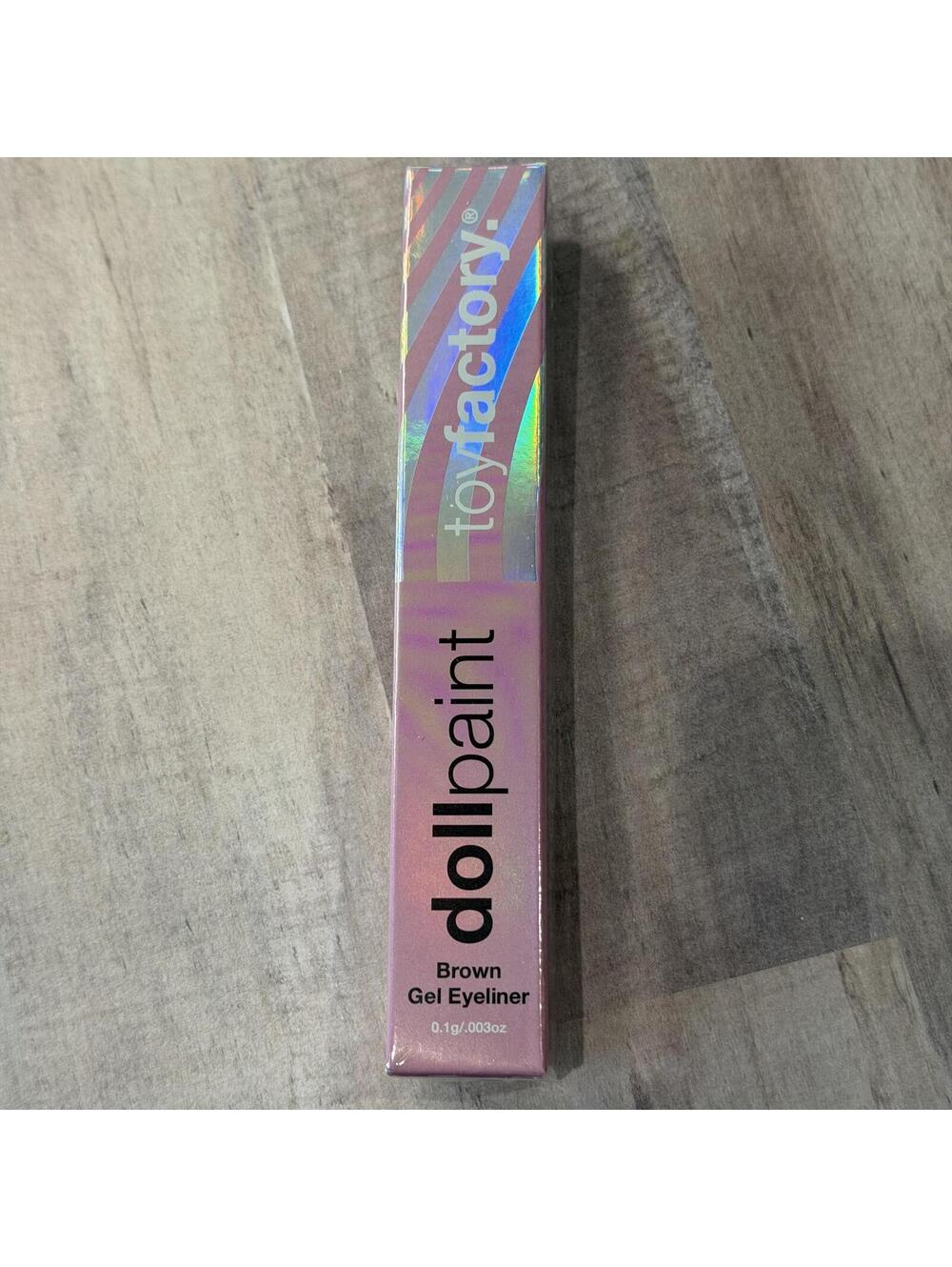 ToyFactory Doll Paint Brown Gel Eyeliner .003oz/.1g Sealed New